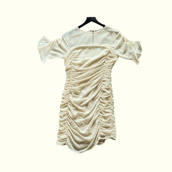 NEW Beauty & Grace Cream Dress, Size Medium - Picture 8 of 9